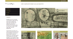 Desktop Screenshot of janmontyncollection.com
