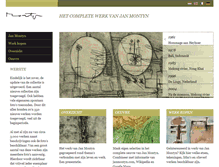 Tablet Screenshot of janmontyncollection.com